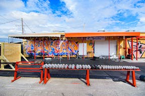 Huge Private Outdoor Space with graffiti & lots of color & character available for many uses - Image 6