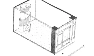 Classic Parisian Art Gallery with Black Storefront 40m2 - Image 6