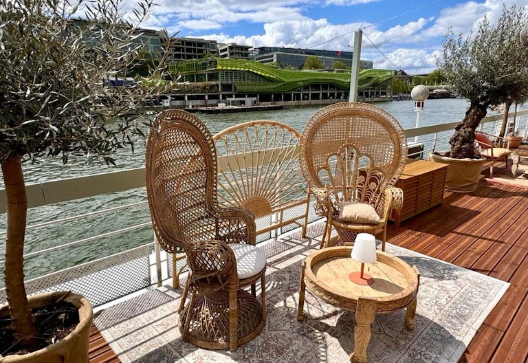 Belle p�niche surplombant la Seine ! - Image 2