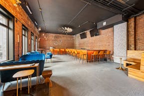 Spacious, Private Luxe Lounge w/ Exposed Brick & Woodwork - Image 2