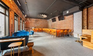 Spacious, Private Luxe Lounge w/ Exposed Brick & Woodwork - Image 2