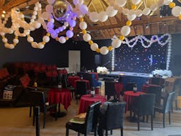 Gorgeous Space with moveable Seats and Red Velvet Curtains - Image 13