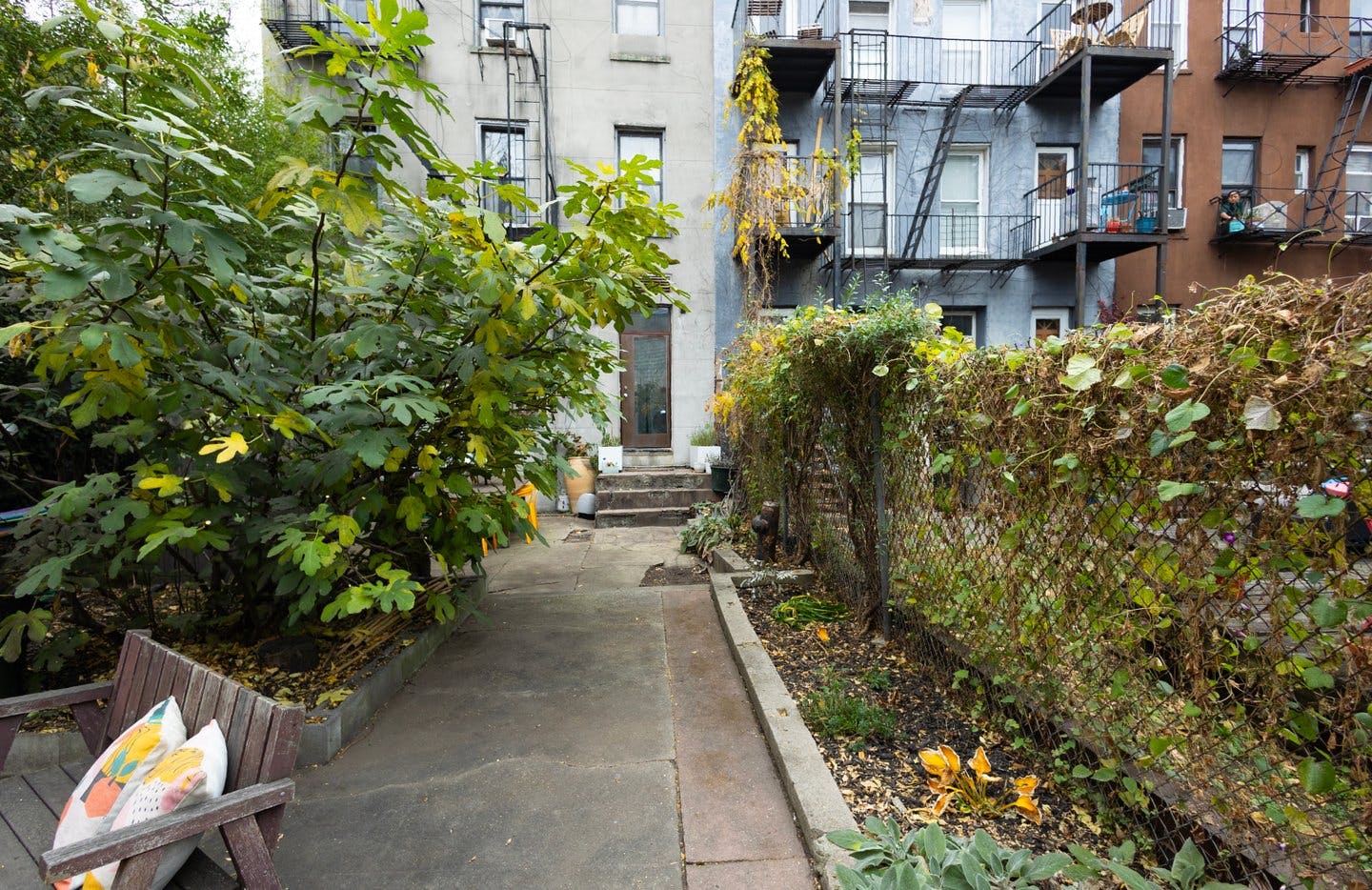 Colorful Spacious Garden Apartment in Red Hook, Brooklyn