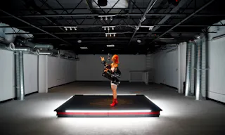 2 floor Big white open space with lights - Image 6