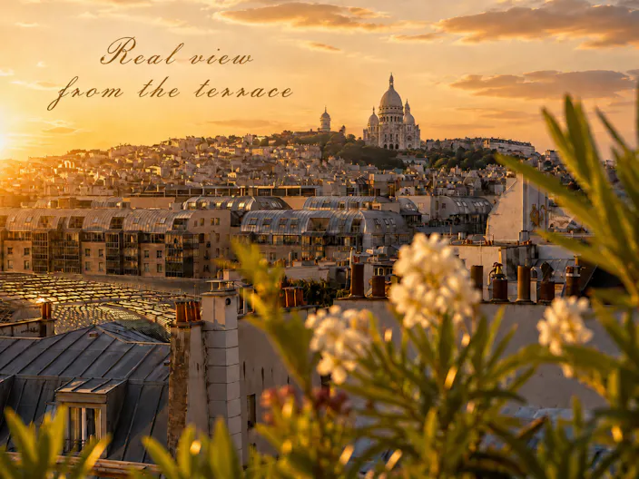 Terrasse avec vue 360 sur Paris & Appartement d'artistes - Image 2