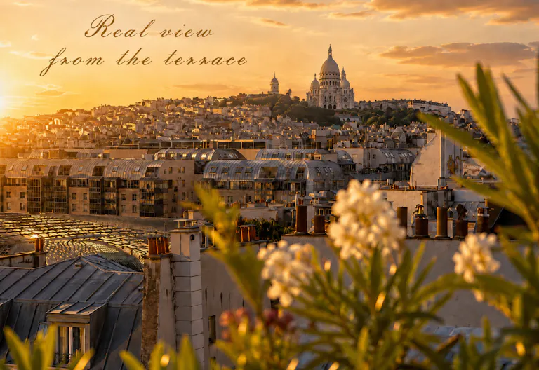 Terrasse avec vue 360 sur Paris & Appartement d'artistes - Image 2