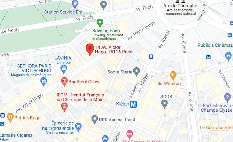 Boutique Shop For Rent - Paris 16th Near Arc de Triomphe - Image 1