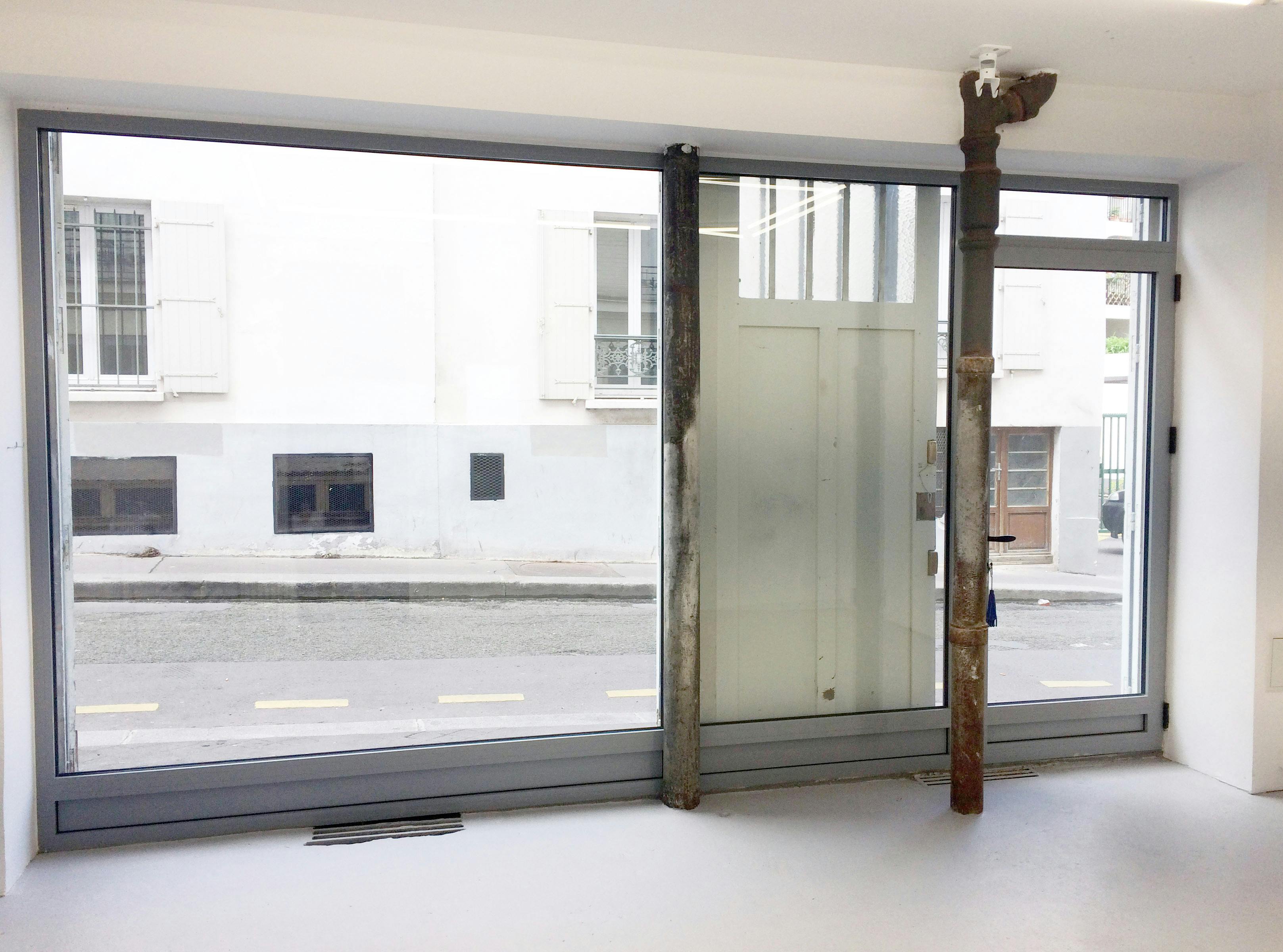 White Cube Gallery in Belleville-Menilmontant, Paris