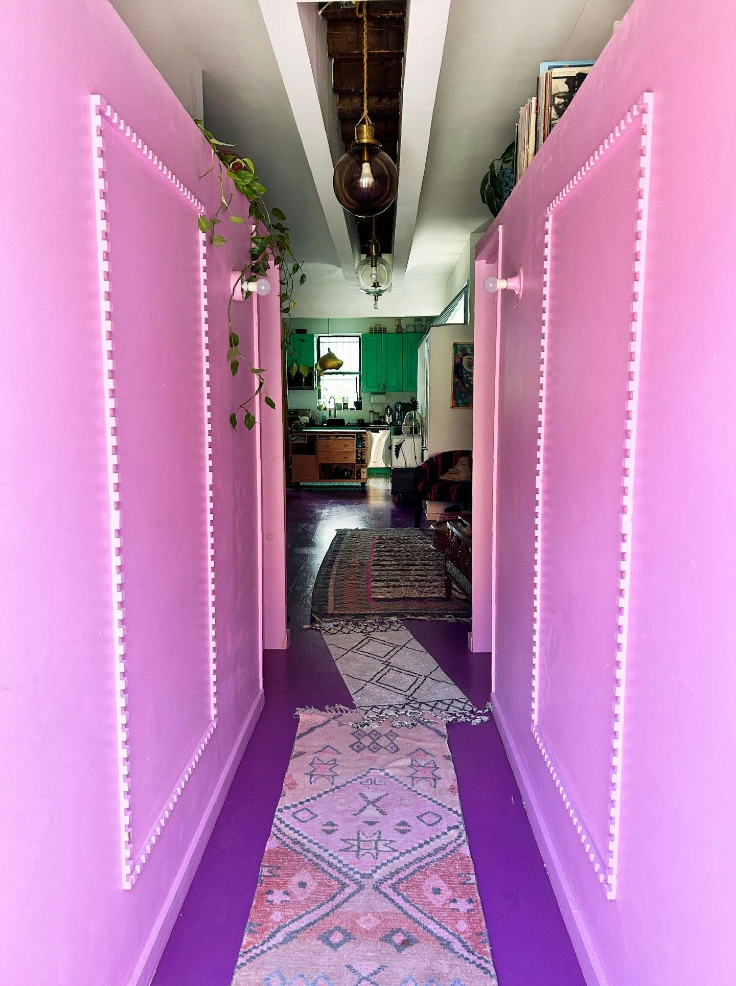 Colorful Spacious Garden Apartment in Red Hook, Brooklyn
