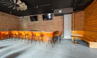 Spacious, Private Luxe Lounge w/ Exposed Brick & Woodwork - Image 4