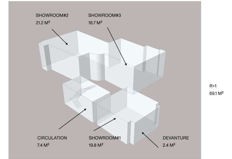 Exceptionnel Showroom Boutique Eph�m�re � Paris rue du Temple 75003 - Image 2