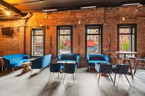 Spacious, Private Luxe Lounge w/ Exposed Brick & Woodwork - Image 5