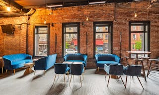 Spacious, Private Luxe Lounge w/ Exposed Brick & Woodwork - Image 5