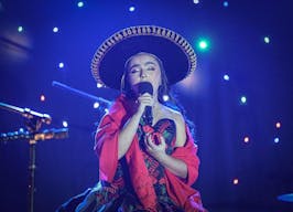 Gorgeous Space with moveable Seats and Red Velvet Curtains - Image 5