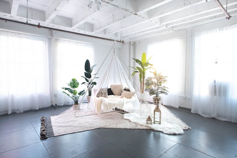 DTLA open space studio divided into 3 spaces- Tipi & Moroccan Lounge Decor 3,500sf - Image 1