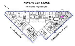 Block of 6 Boutiques Shop for Rent - Marseille Rue de la R�publique - Image 9
