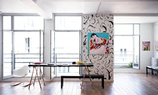 Galerie Loft en �tage avec vue sur les toits de Paris - Image 0