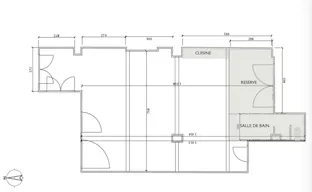 Galerie Loft en �tage avec vue sur les toits de Paris - Image 2