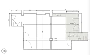 Galerie Loft en �tage avec vue sur les toits de Paris - Image 2