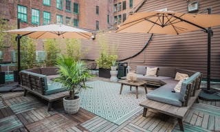 Upscale Loft on 5th with Furnished Rooftop & Fireplace, Sound System, Custom Lighting, Kitchen & Staff Provided - Image 15