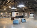 Industrial Vintage Warehouse Space with Contemporary Office zone