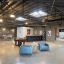 Industrial Vintage Warehouse Space with Contemporary Office zone