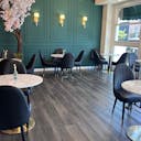 A cozy 900 sq ft caf� with nice interior in the heart of West Hollywood for every occasion