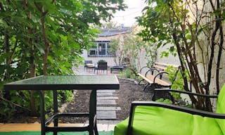 HIDDEN GEM! PROMO RATE Plant-Filled, Spacious, Bright Outdoor Event Space with Tons of Natural Light, Conveniently Located - Image 11