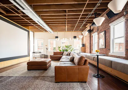 Comfortable and Chic Screening Room - Image 0