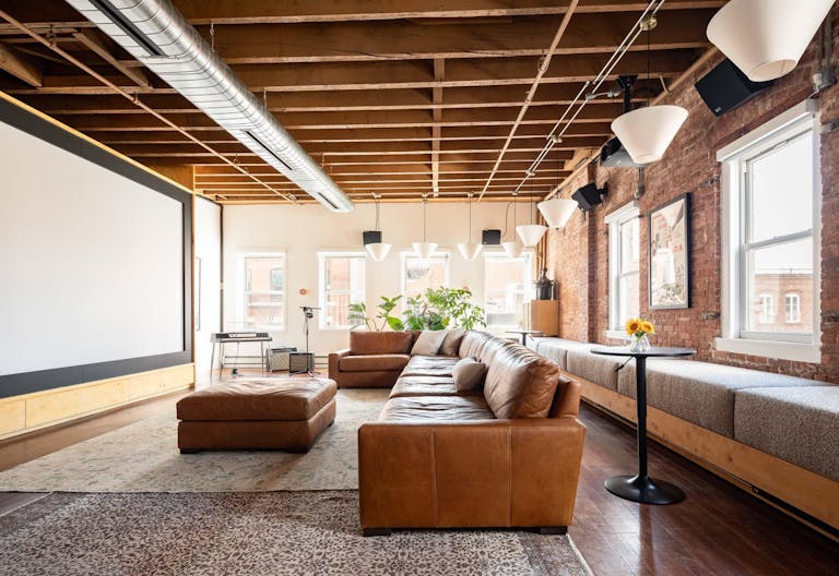 Comfortable and Chic Screening Room - Image 0