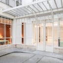 Spectacular art gallery under a glass roof in Saint Germain des Pr�s