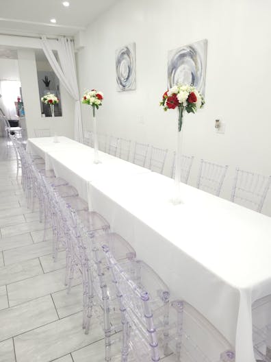 All White,  Intimate and Elegant Event Venue - Image 4