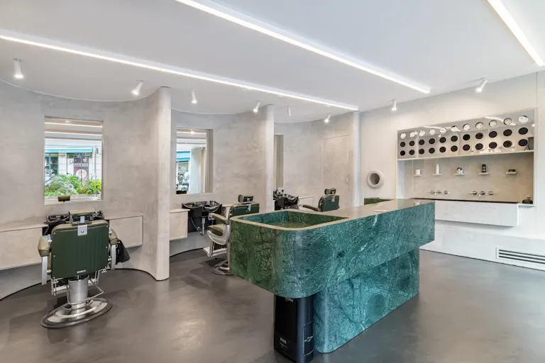 Front of Palais des Festivals - Barbershop - Image 3
