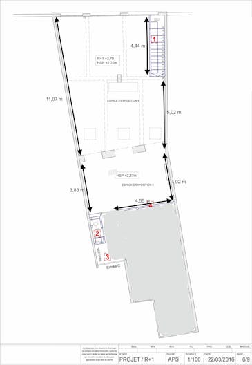Galerie d'art lumineuse situ�e en bordure du Marais face � Merci - Image 4
