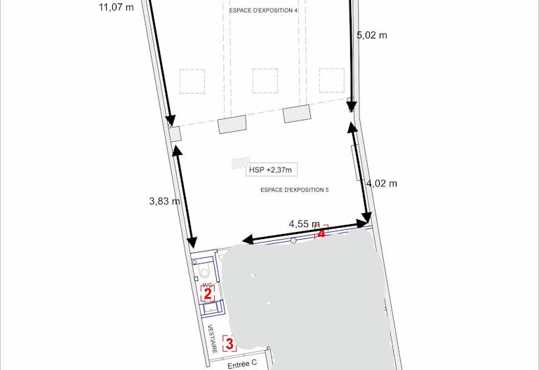 Galerie d'art lumineuse situ�e en bordure du Marais face � Merci - Image 4