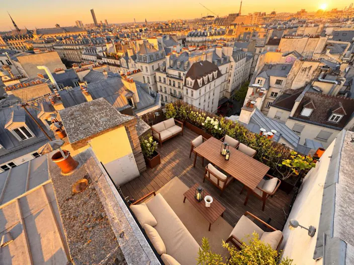 Appartement atypique d'artistes - Terrasse 360 degrés avec vue sur les monuments - Image 1