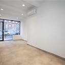 Storefront white box in East Village