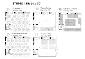 3300 sq ft, flexible white box event space and production studio - Image 3