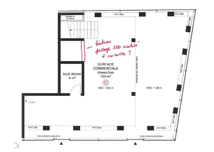 Boutique Shop For Rent - Paris 14th Near Porte d'Orl�ans - Image 2