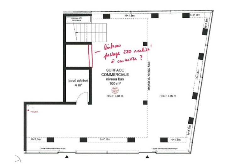 Boutique Shop For Rent - Paris 14th Near Porte d'Orl�ans - Image 2