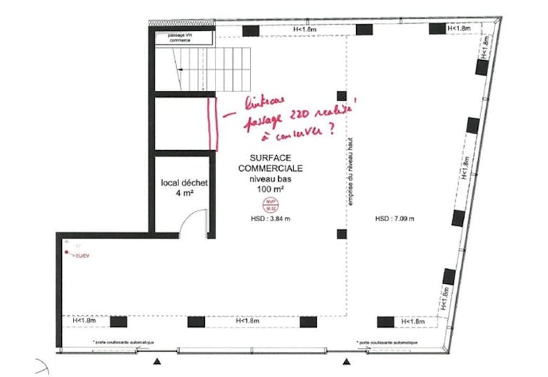 Boutique Shop For Rent - Paris 14th Near Porte d'Orl�ans - Image 2