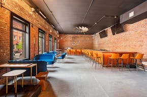 Spacious, Private Luxe Lounge w/ Exposed Brick & Woodwork - Image 0