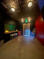 Gorgeous Space with moveable Seats and Red Velvet Curtains - Image 17