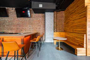 Spacious, Private Luxe Lounge w/ Exposed Brick & Woodwork - Image 8
