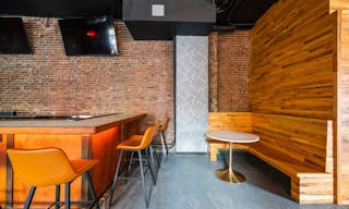 Spacious, Private Luxe Lounge w/ Exposed Brick & Woodwork - Image 8