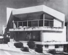 European syle Mid-Century R.M. Schindler Town House on Sunset Blvd - Image 0