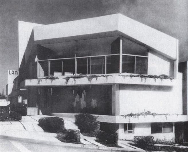 European syle Mid-Century R.M. Schindler Town House on Sunset Blvd - Image 0