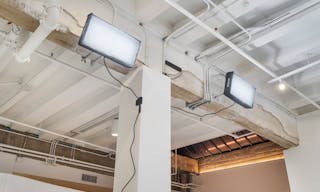 PRE-LIT (RGB) WHITE CYC STUDIO | PRIVATE HAIR, MAKEUP AND VANITY SPACE - Image 8