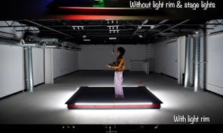 2 floor Big white open space with lights - Image 8