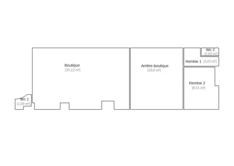 Boutique �ph�m�re avec 16 m de Lin�aire au C?ur du 4�me Arrondissement ? ??Id�ale pour Pop-Up Stores et Showrooms - Image 4